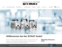 Tablet Screenshot of bymat.de